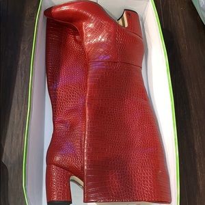 Sam Edelman Hiltin Red boots size 11 - NEW